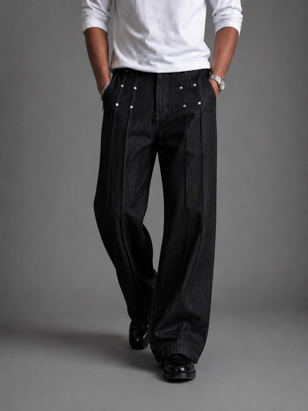 Vertex Denims in Black