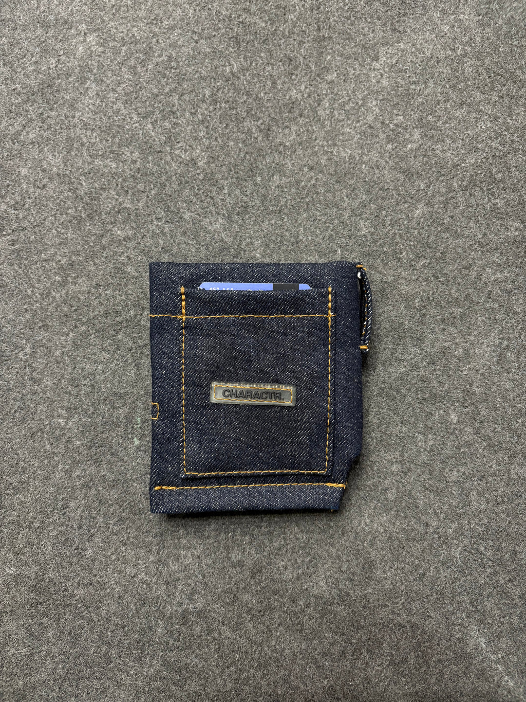 Denim utility wallet 249