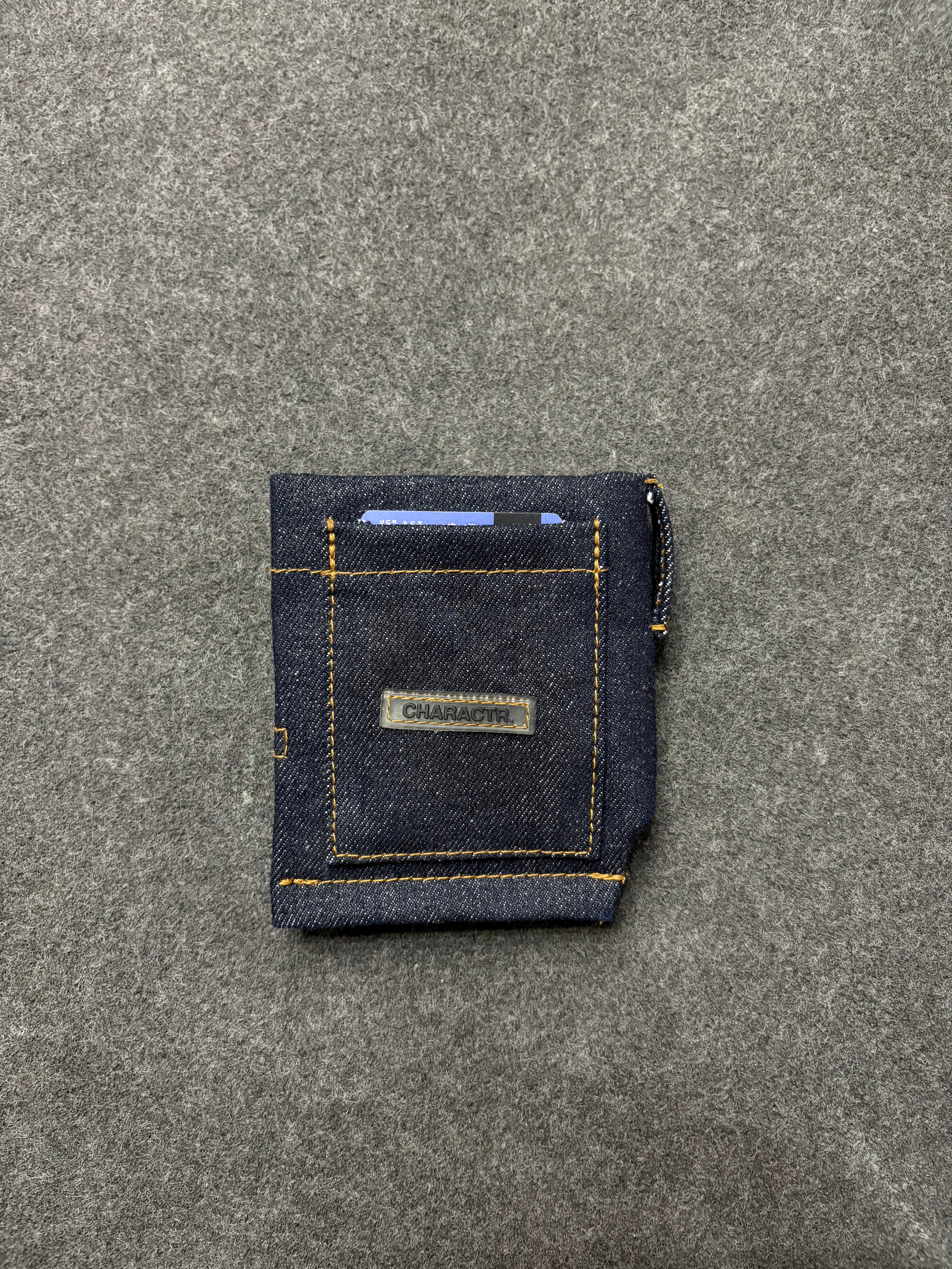 Denim utility wallet 249