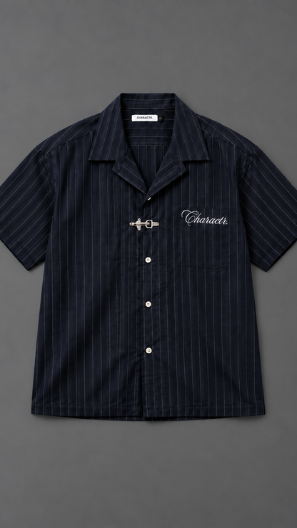 Navy Clasp Shirt