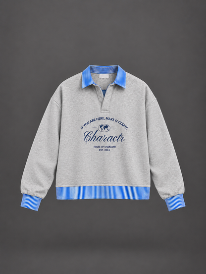 Shirted Pullover