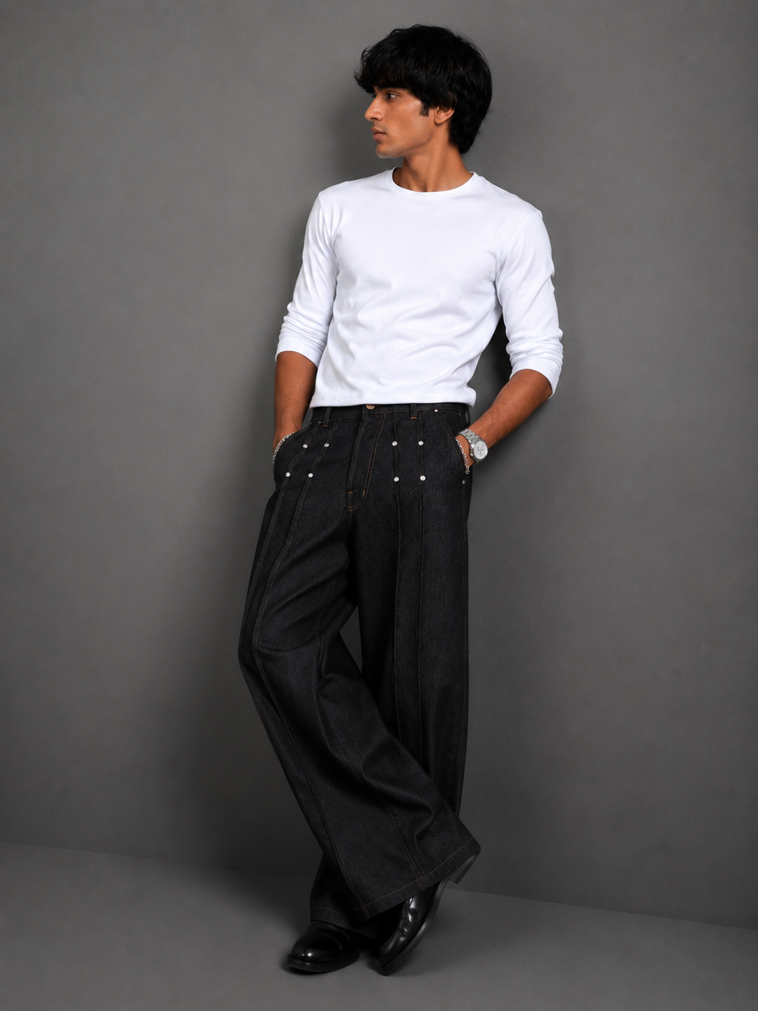 Vertex Denims in Black