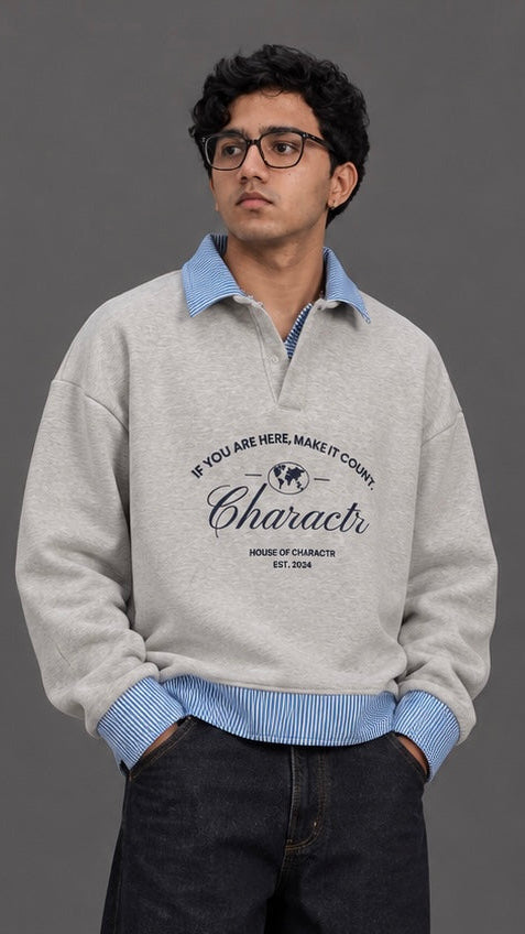 Shirted Pullover