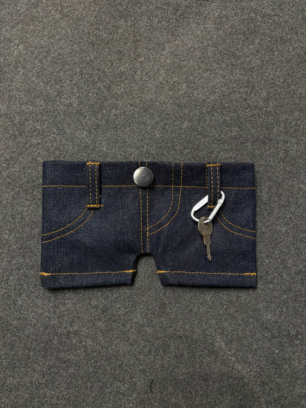 Denim utility wallet 249