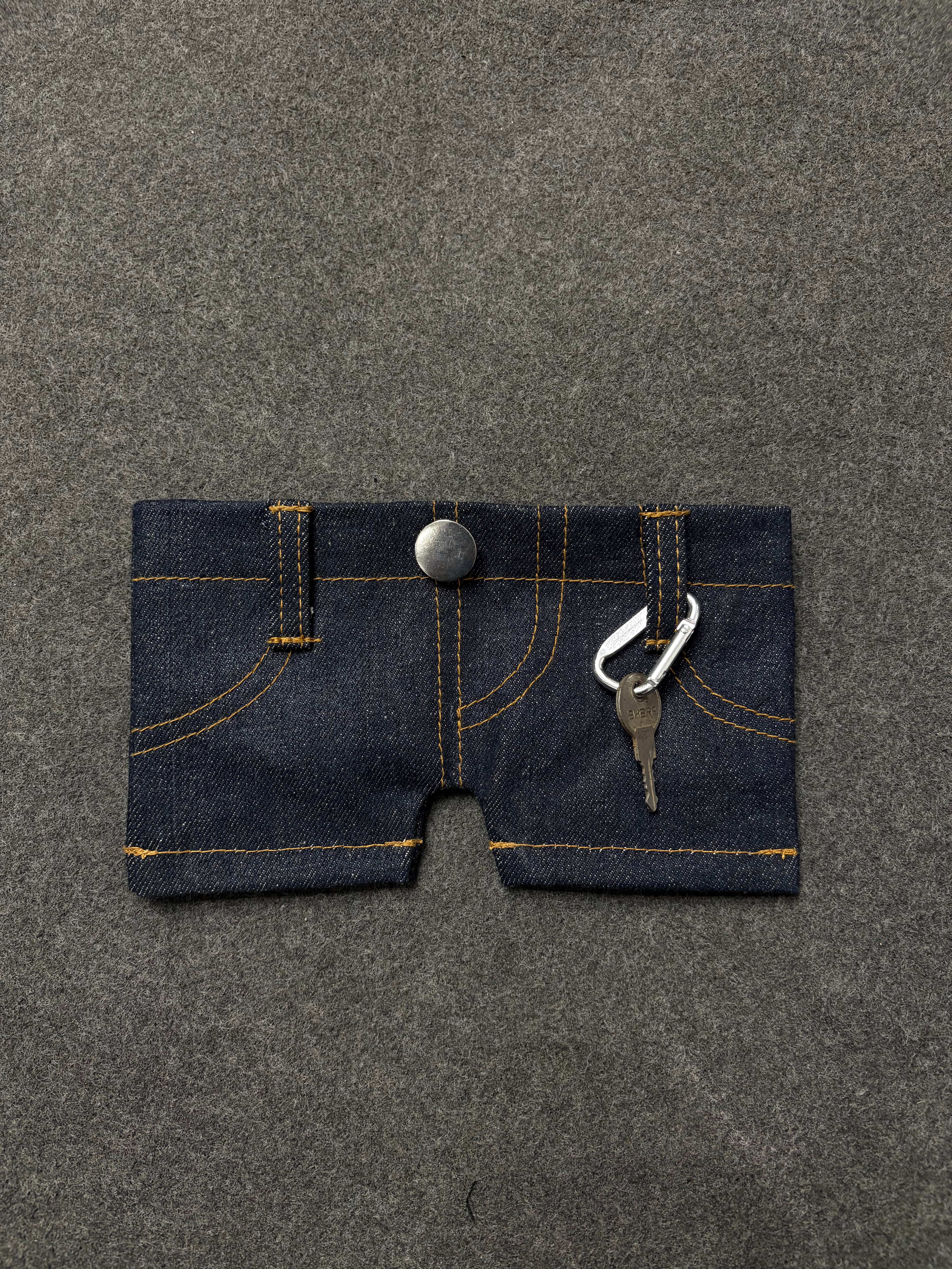 Denim utility wallet 249