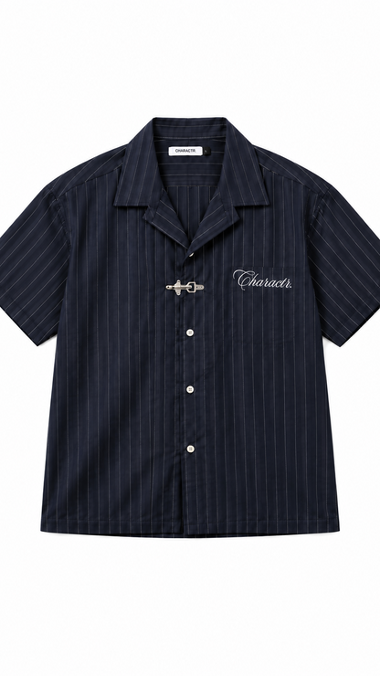 Navy Clasp Shirt