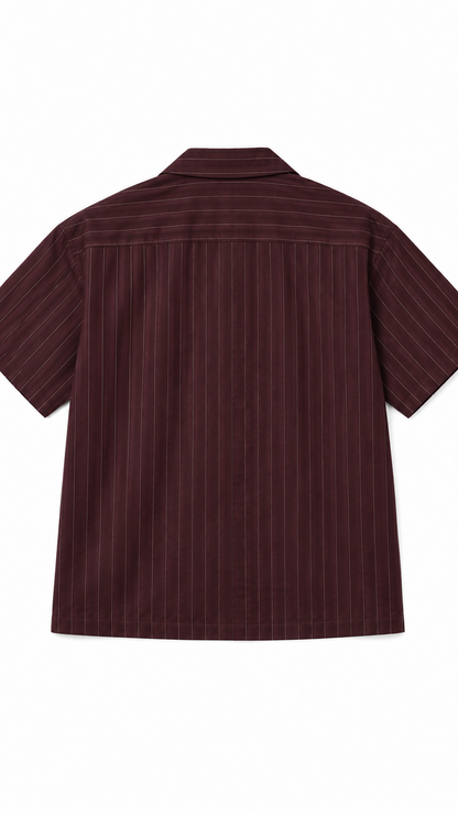 Burgundy Clasp Shirt