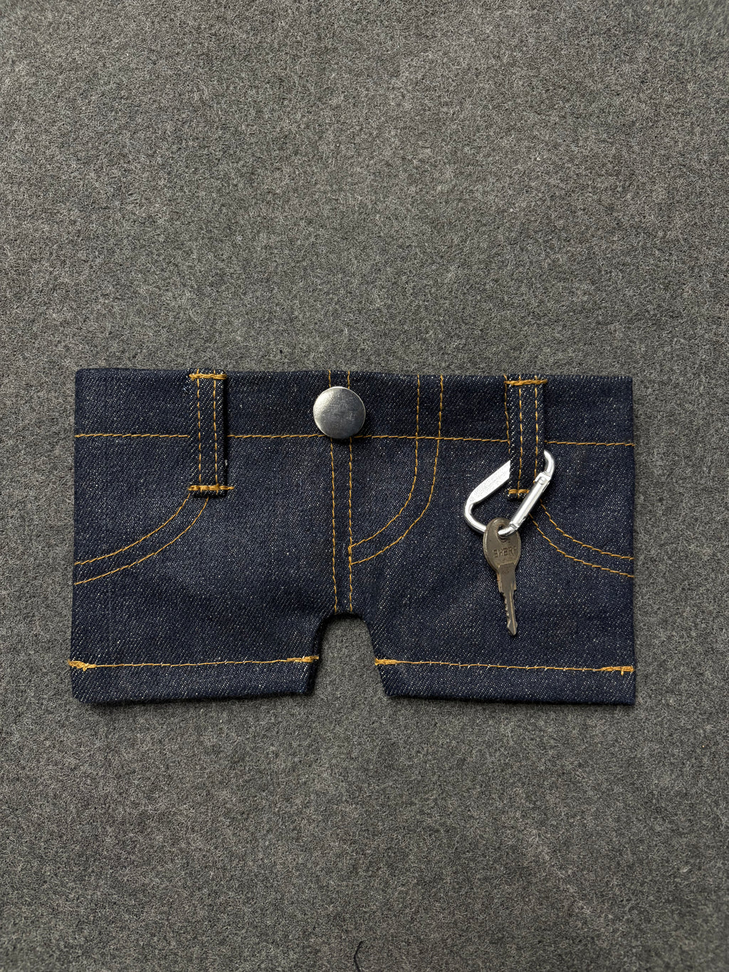 Denim utility wallet 249