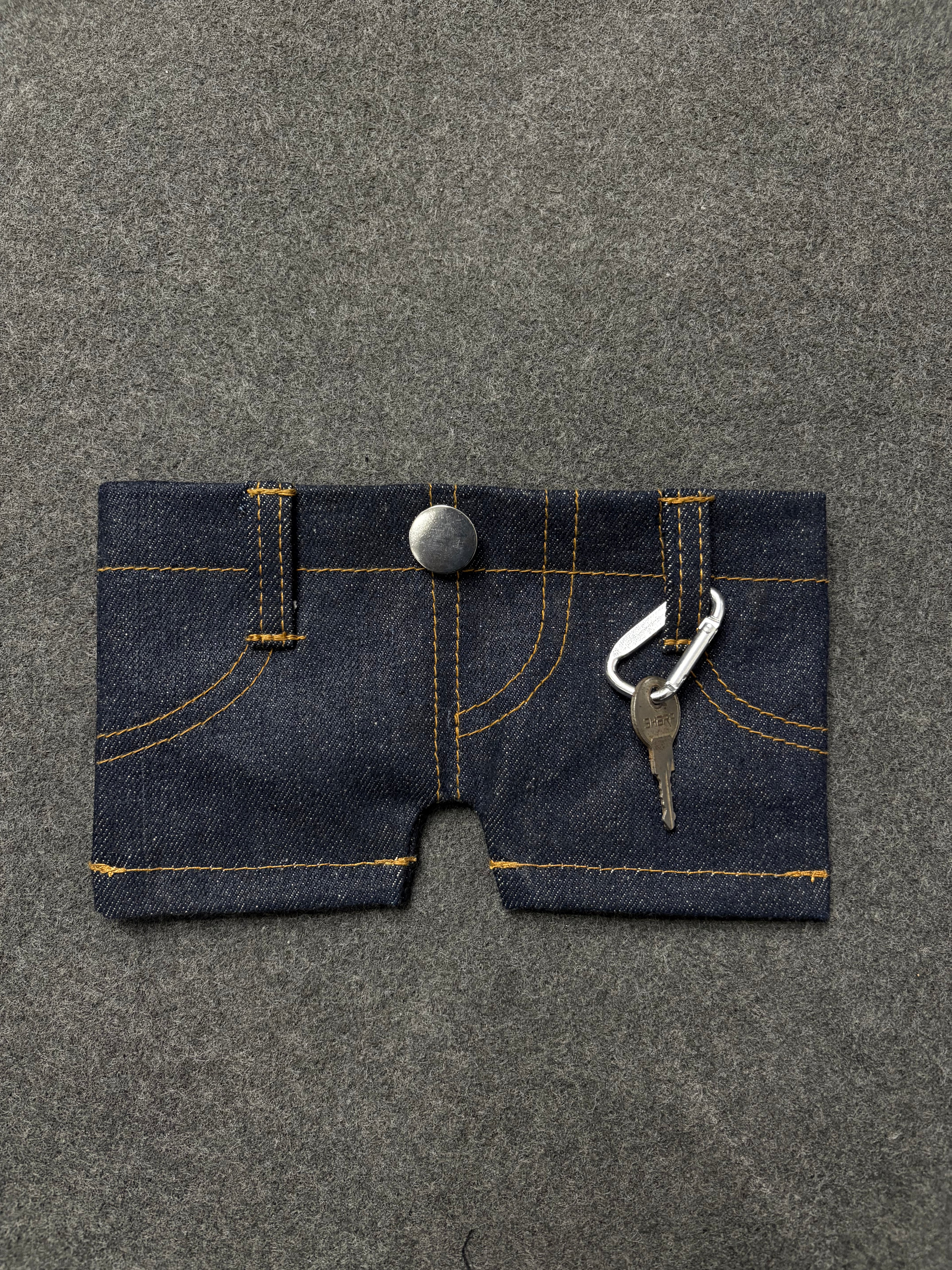 Denim utility wallet 249