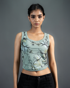 Earthen Bloom Top