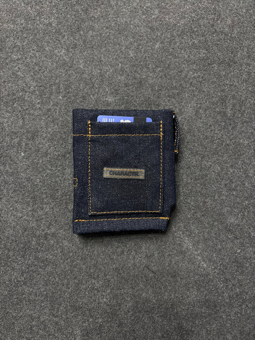 Denim utility wallet 249