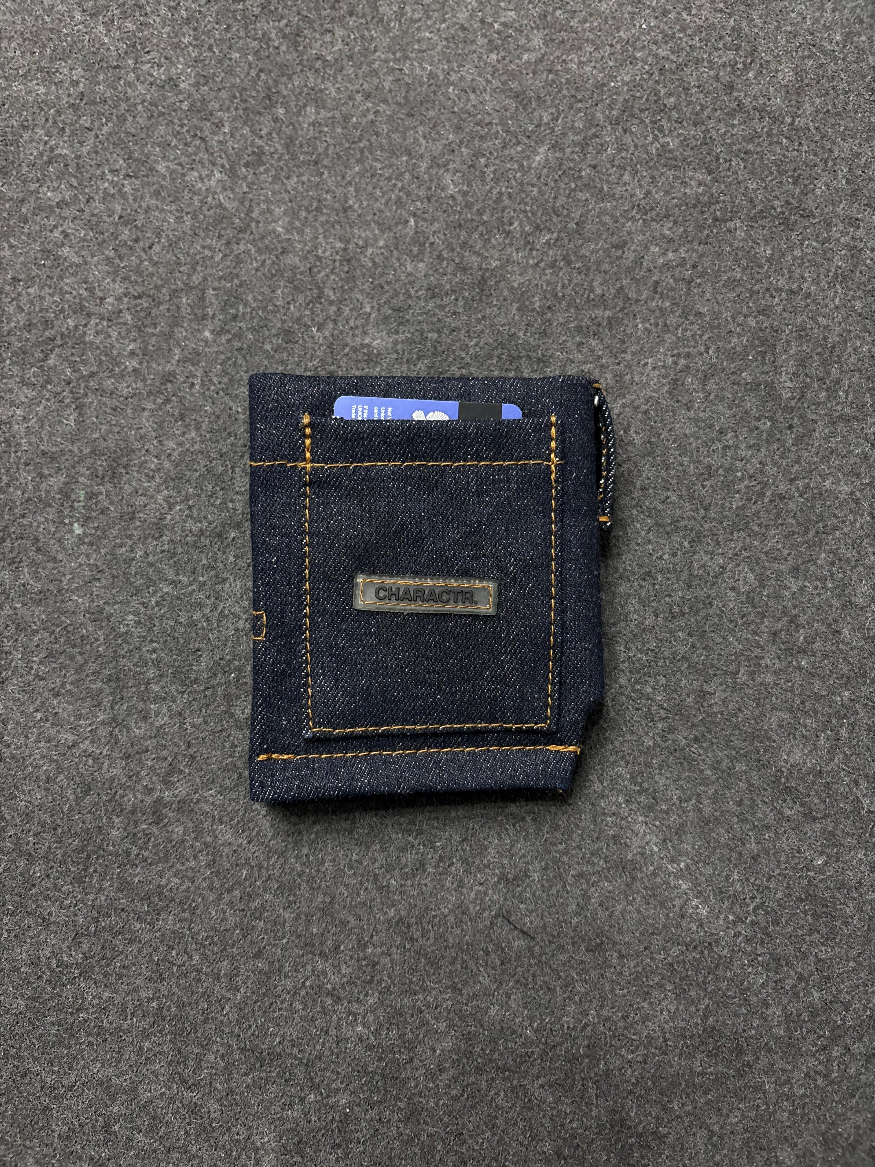 Denim utility wallet