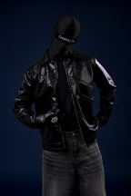 Core Vegan Leather Jacket