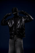 Flap Vegan Leather Jacket